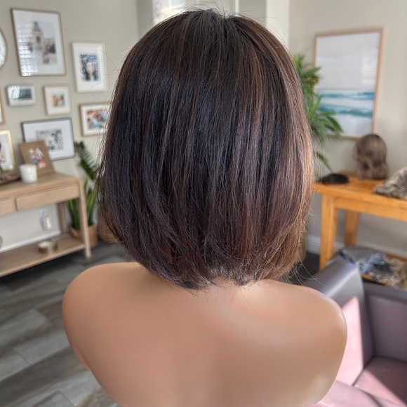 Pre-loved Custom Human Hair Topper - Picture 3 of 9